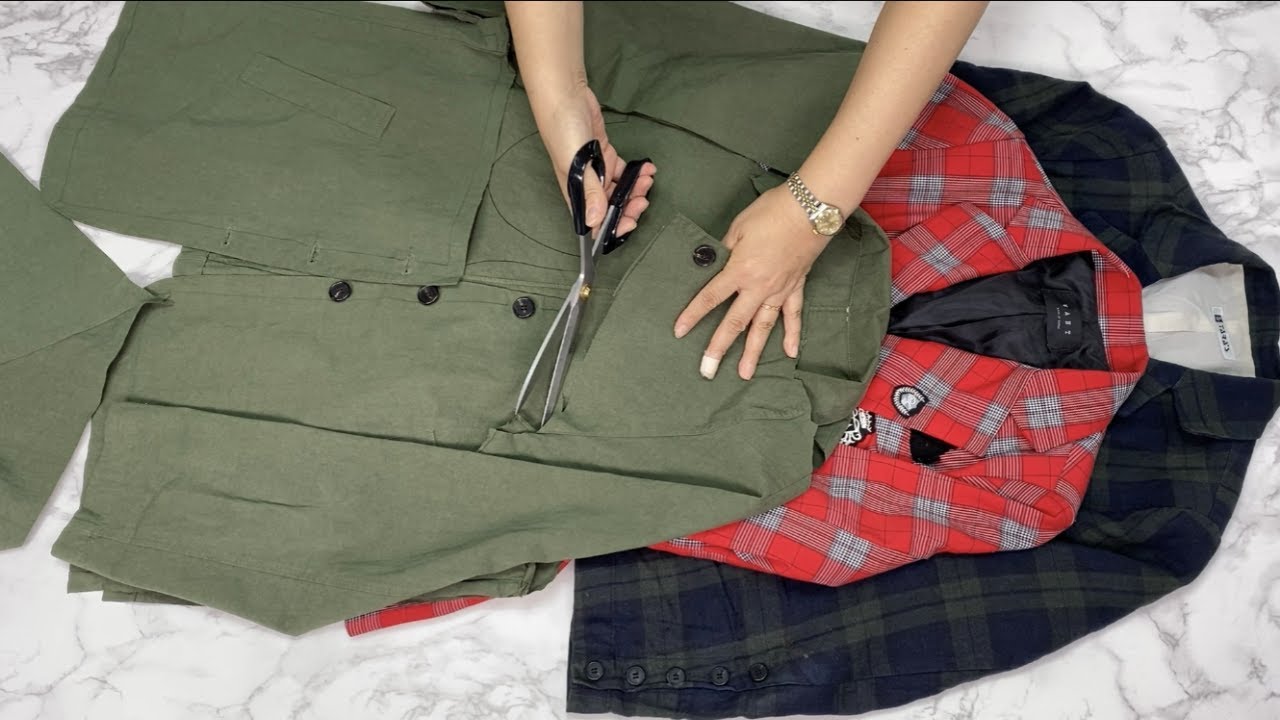 [DIY] Отрежьте куртки, которые вы не носите! Рождаются удивительные творения.