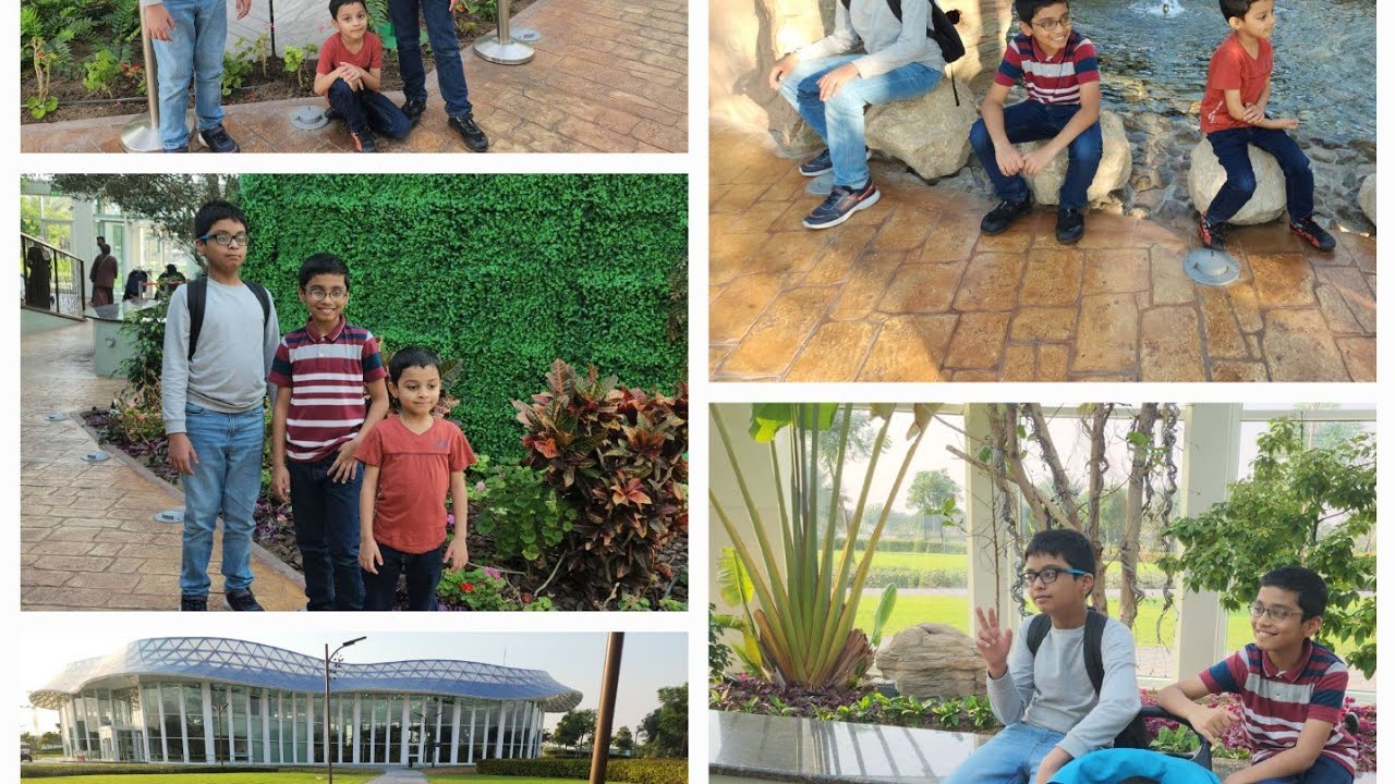 Glass house in Dubai Quranic park/Dubai Quranic Park Glasshouse.