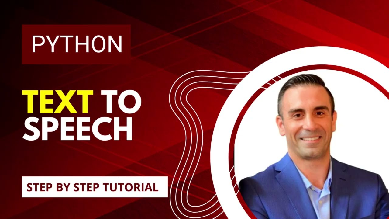 🔊 Text-to-Speech in Python - Step by Step Tutorial! 🐍🗣️