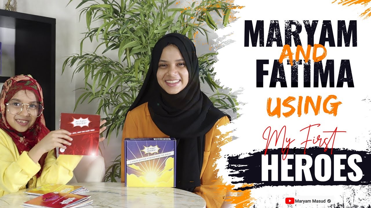 Fatima Quizzes Maryam | 💞A great Collaboration between Maryam, Fatima and My First Heroes