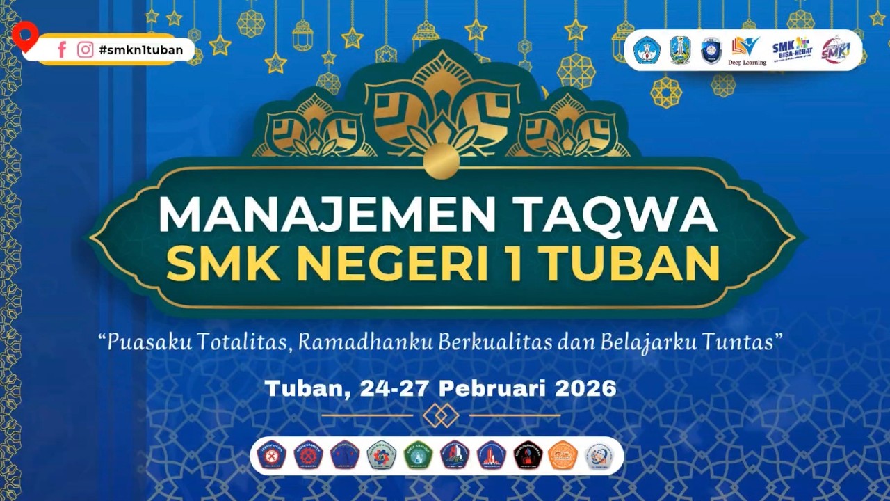 🔴Live Streaming Kegiatan Pondok Ramadhan SMK Negeri 1 Tuban