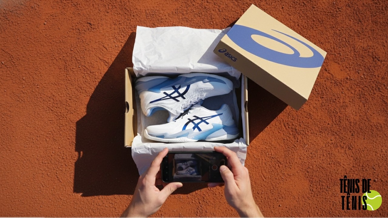 UNBOXING: ASICS Court FF 3 Novak Tuna Blue | A Cor Mais Bonita de 2026?
