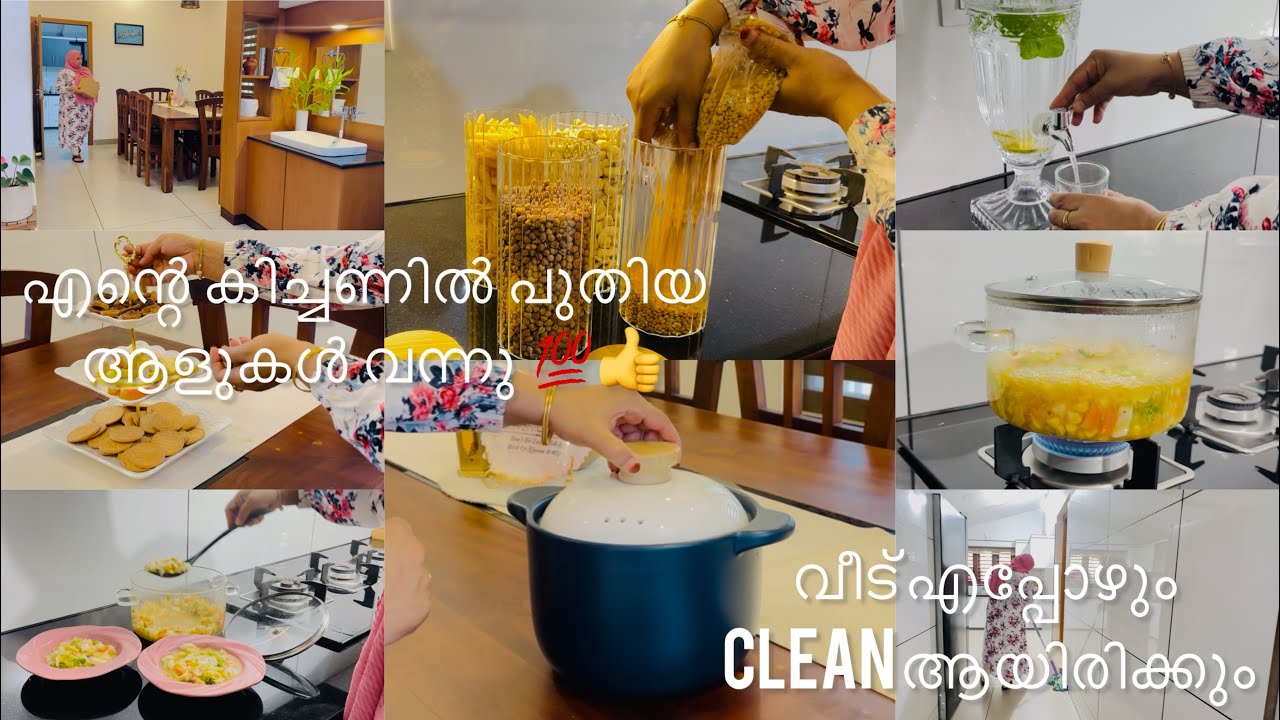 Morning to Evenin Routine/Healthy Soup/Vegetable തേങ്ങാപാൽ Rice/special rice