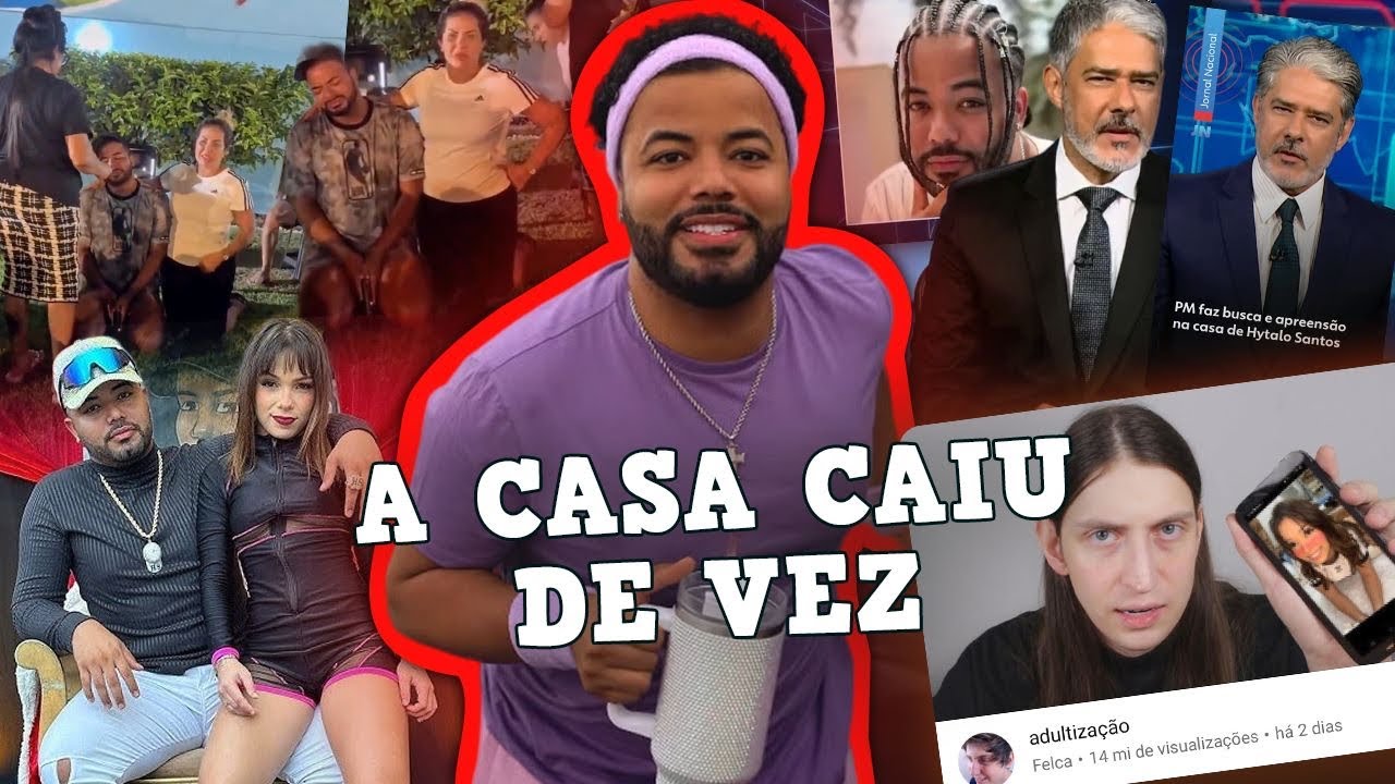 A QUEDA DE HYTALO SANTOS VEIO: P. DIDDY BRASILEIRO FUGIU? 