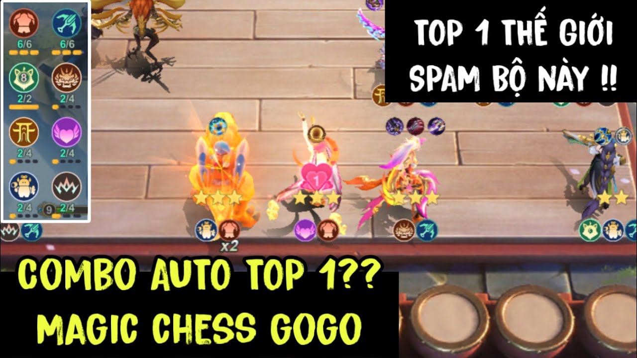 MLBB | AUTO TOP 1 MAGIC CHESS GOGO?? TOP 1 THẾ GIỚI SPAM BỘ NÀY 663 BẤT KHUẤT XẠ THỦ | KKWaze