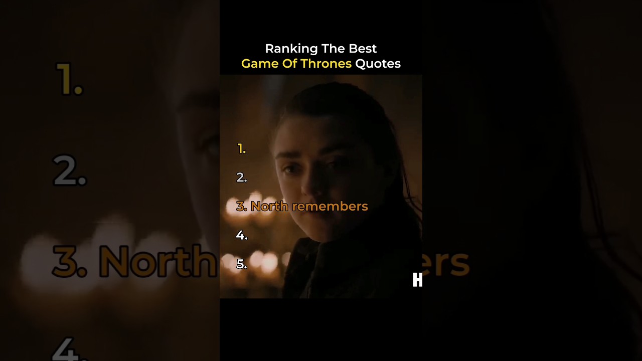 Ranking The Best Game Of Thrones Quotes