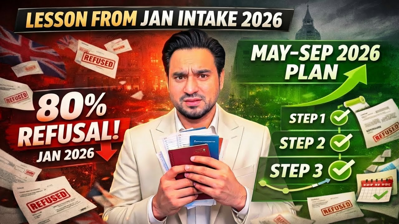 Avoid 3 Mistakes | Complete Roadmap & Strategy for UK May-Sep Intake 2026 | Pakistani Students