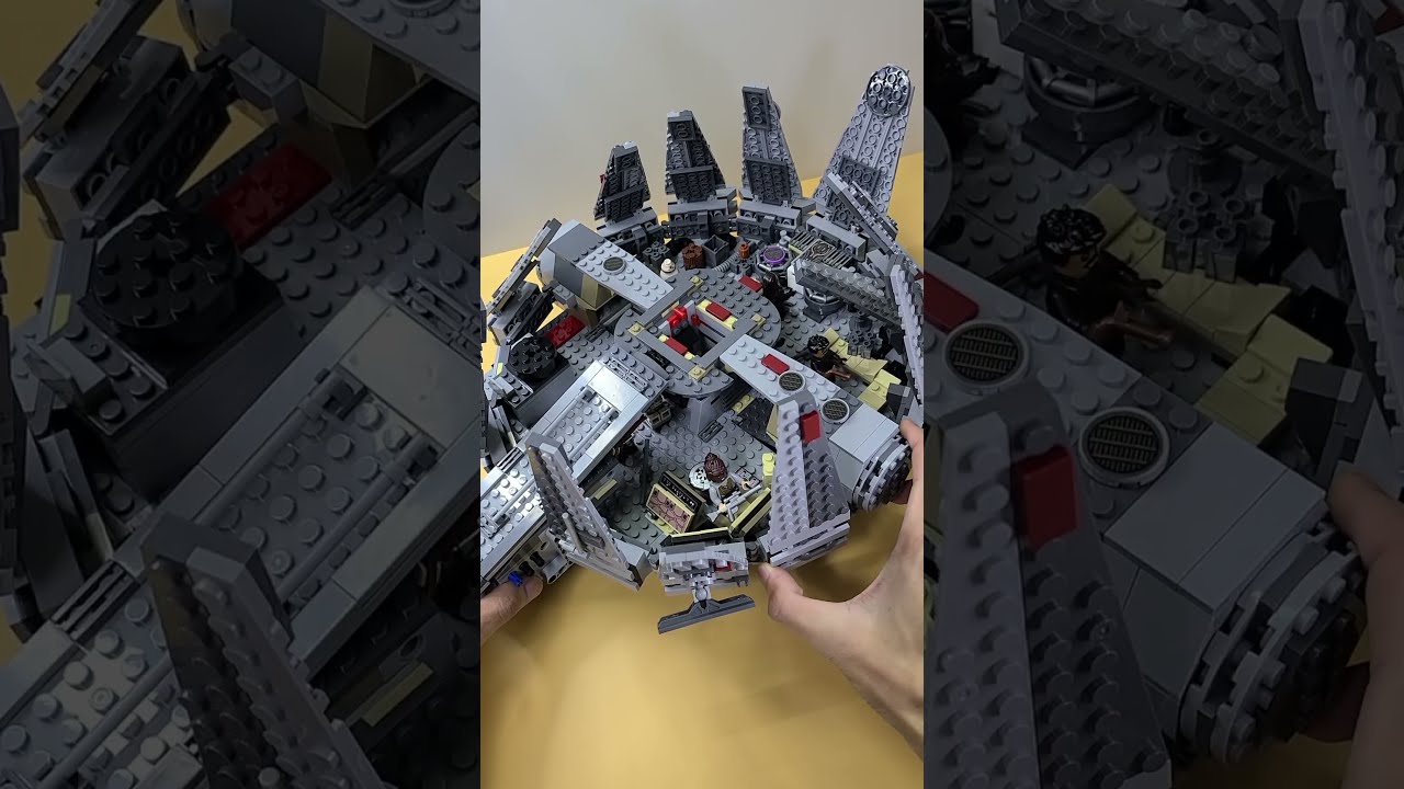 LEGO Star Wars Millennium Falcon #lego #starwars #millenniumfalcon #shorts