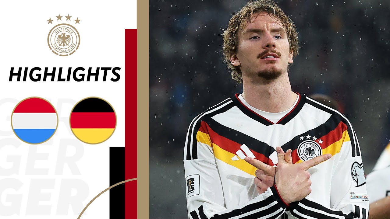 Woltemade-Brace secures win! | Luxembourg vs. Germany 0-2 | Highlights &ndash; World Cup Qualifiers