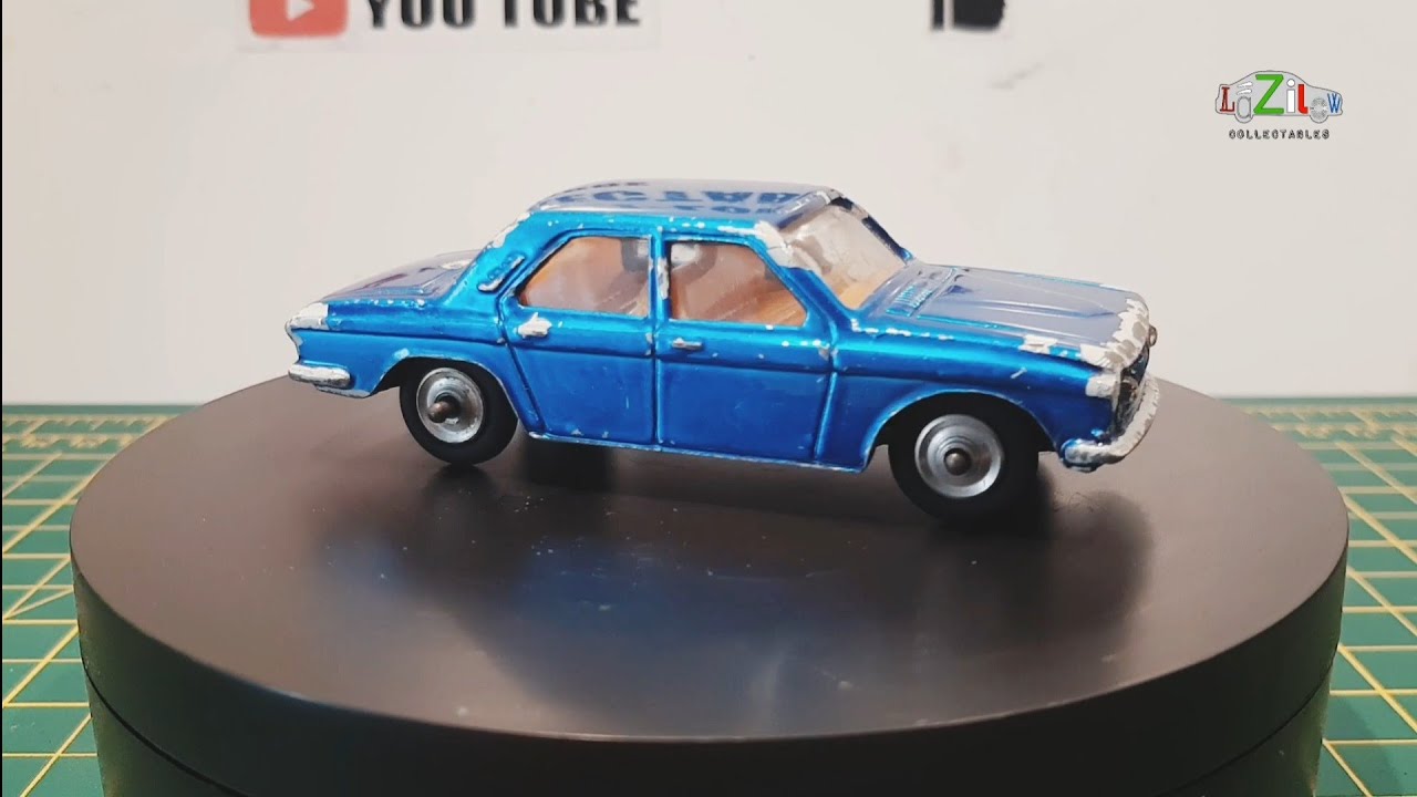 Vintage Volga ,Soviet made diecast toy car  restoration