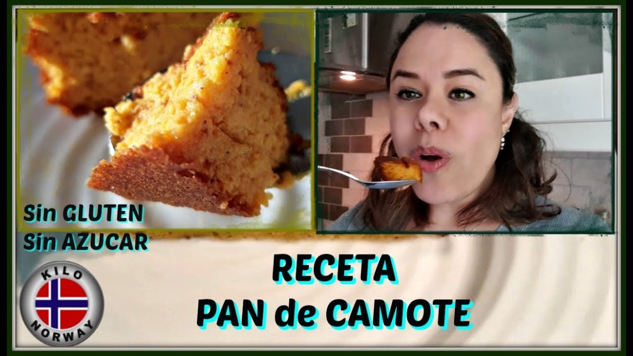Receta de pan de camote (boniato) 🍞Kilo Norway | Vlog 156