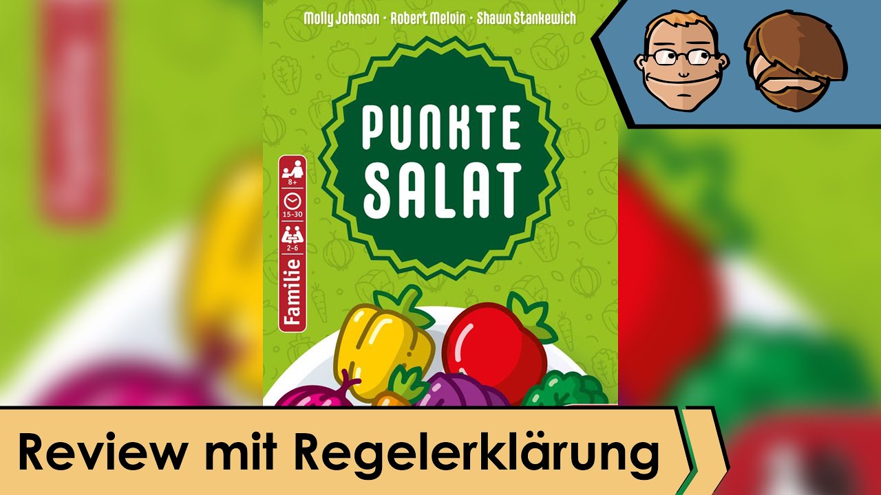 Point Salad - Brettspiel - Review und Regelerkl&auml;rung