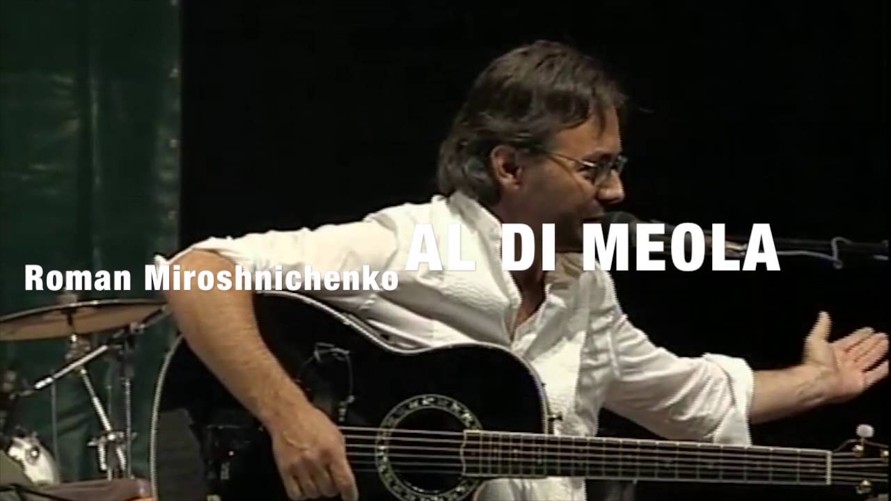 Guitar Battles compilation: Miroshnichenko, Cichonski, DiPiazza, Andersen, Coryell, Vai, DiMeola