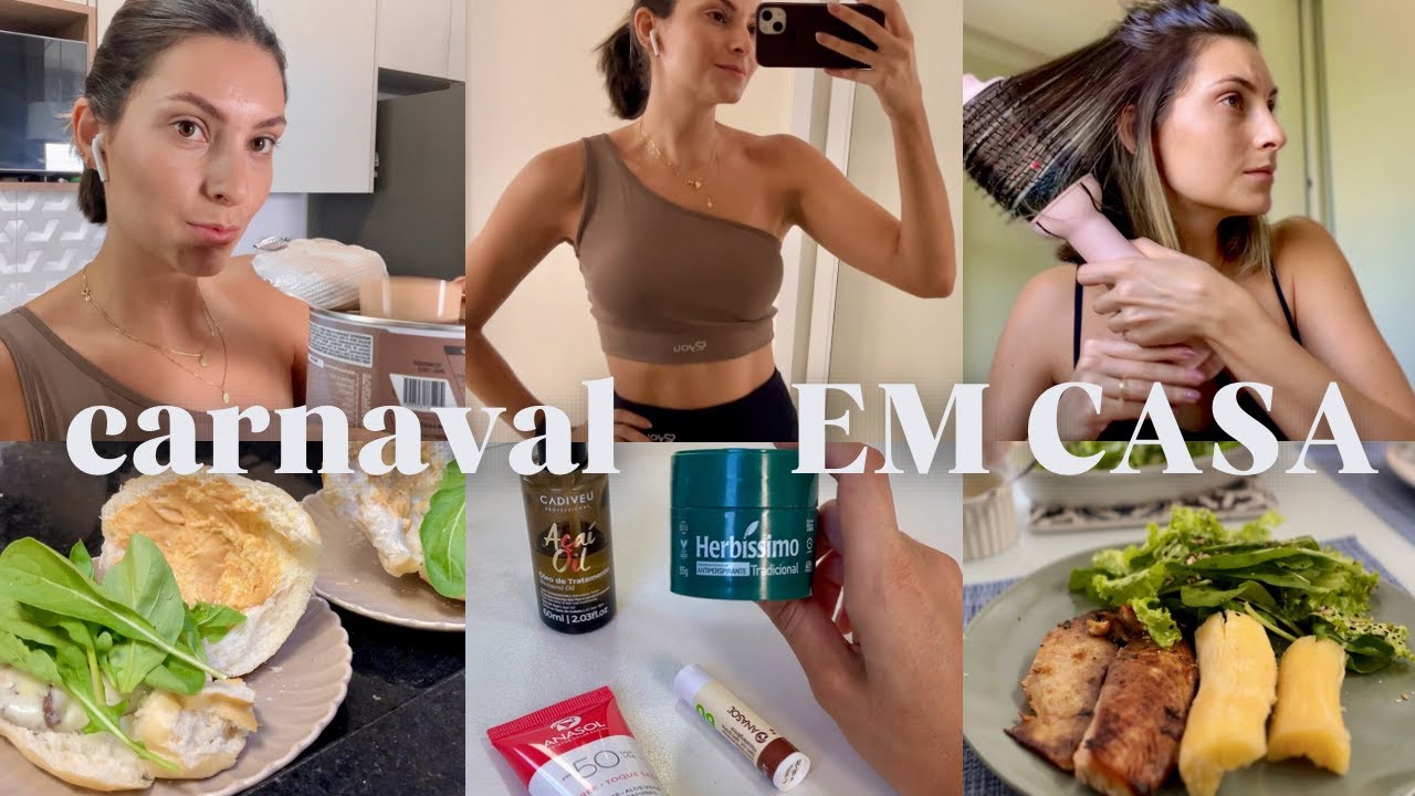 VLOG DA ROTINA: treino, mercado da semana, hambúrguer saudável, finalizando o cabelo curto e DICAS