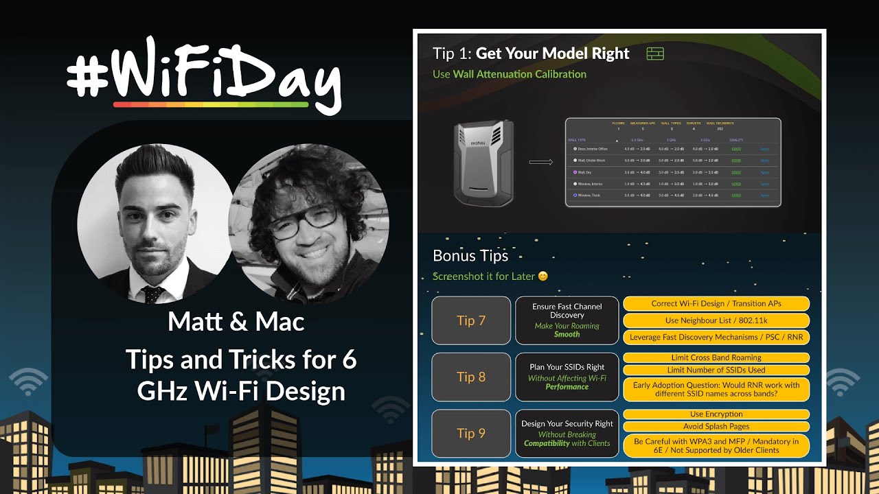 Tips and Tricks for 6 GHz Wi-Fi Design | Ekahau Wi-Fi Day 2022