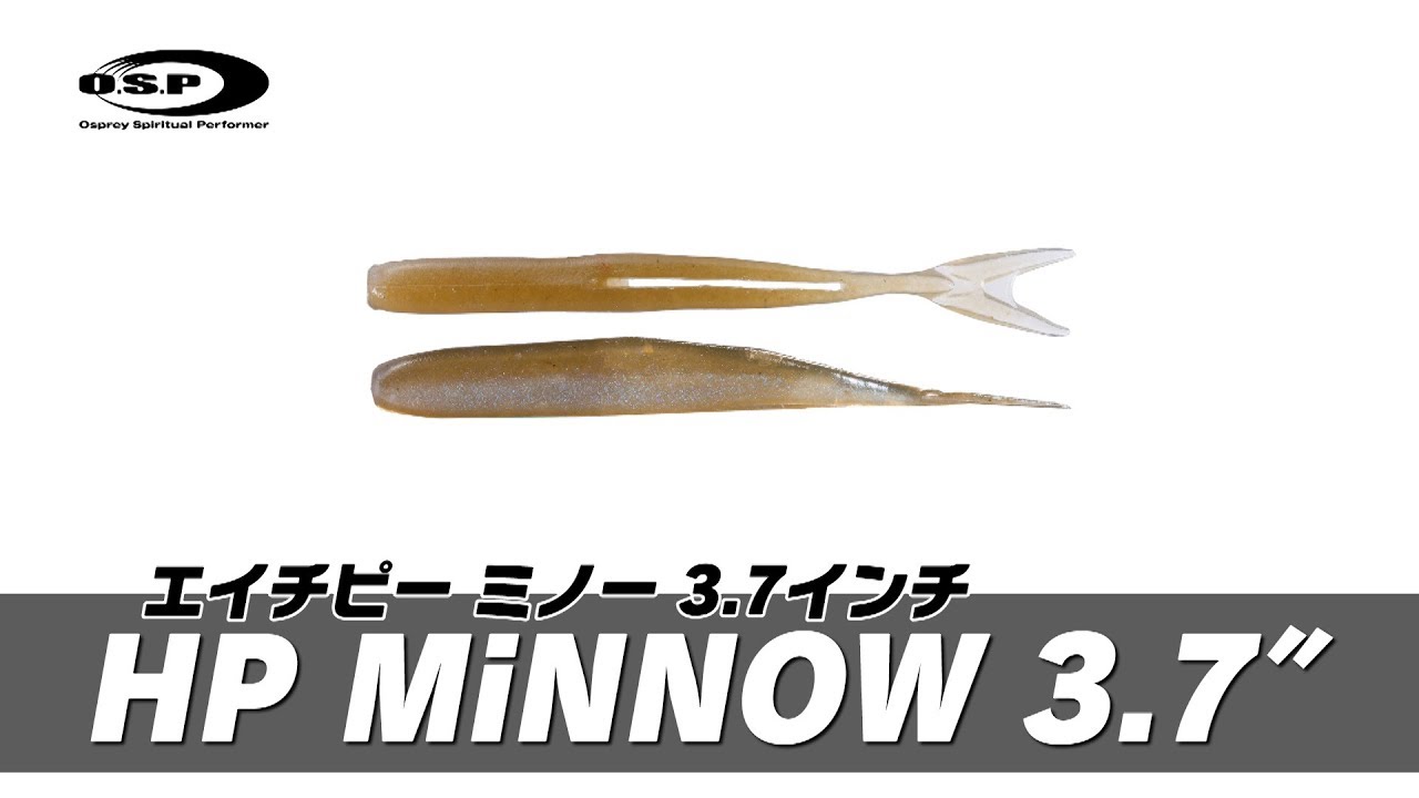 並木敏成がHPミノーの新サイズ3.7インチを解説！【水中動画アリ】