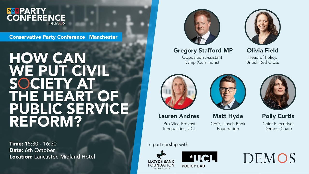 How can we put civil society at the heart of public service reform?