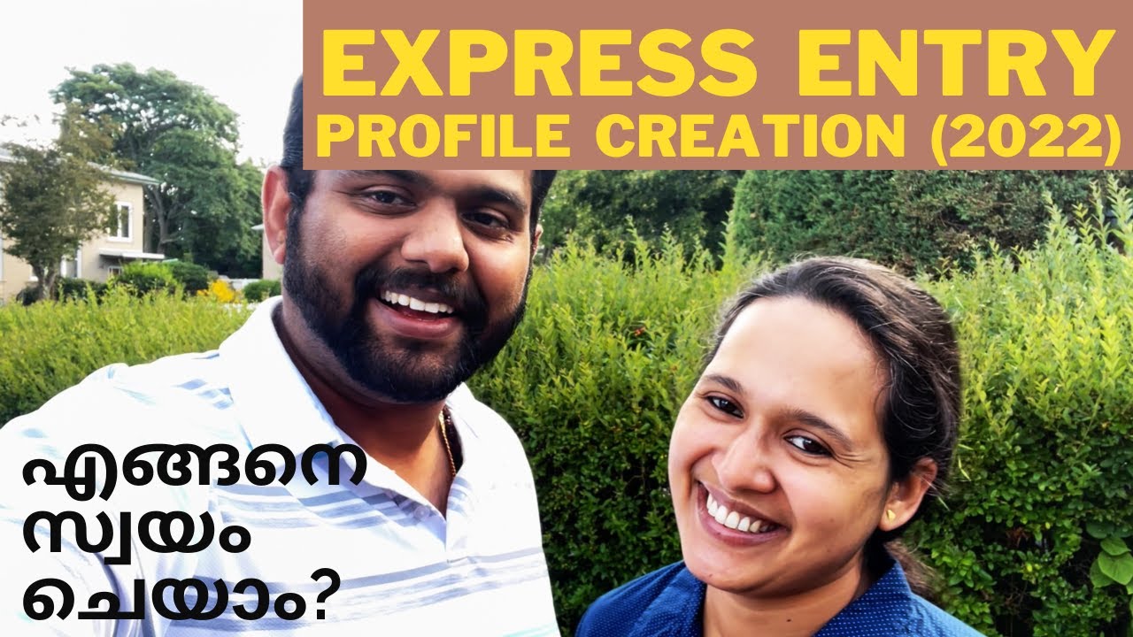 Express Entry Profile Creation 2022 | Express Entry Canada 2022 | Canada PR | Canada Malayalam Vlogs