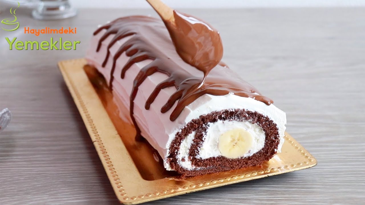 BU PASTA  O KADAR KOLAY Kİ YAPMAYAN KALMAYACAK ✅EYVAH EYVAH DÖKÜLÜYOR PASTASI 💯 KOLAY RULO PASTA