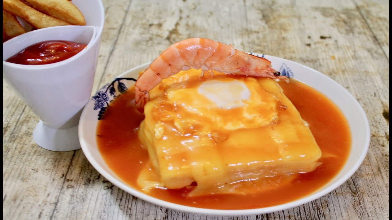 A DELICIOSA FRANCESINHA UMA RECEITA BEM TÌPICA PORTUGUESA (Portuguese sandwiches)