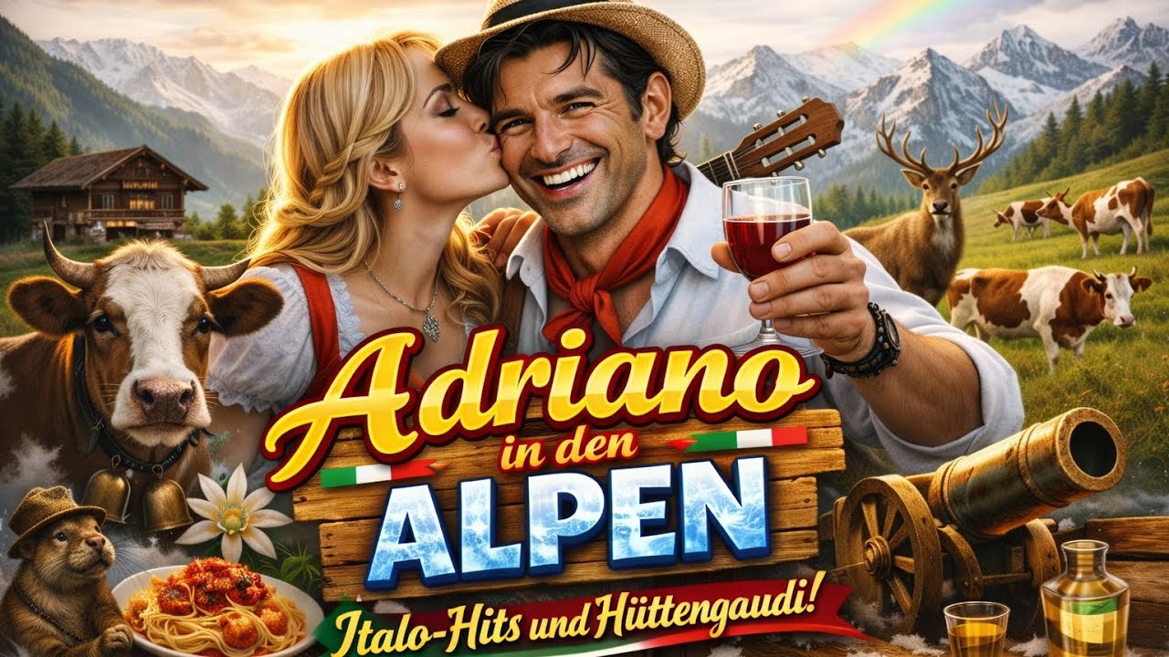 Gabriel von Arendt - Adriano in den Alpen