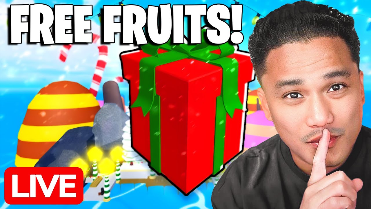 🔴 BLOX FRUITS FREE FRUIT EVENT!! CHRISTMAS UPDATE
