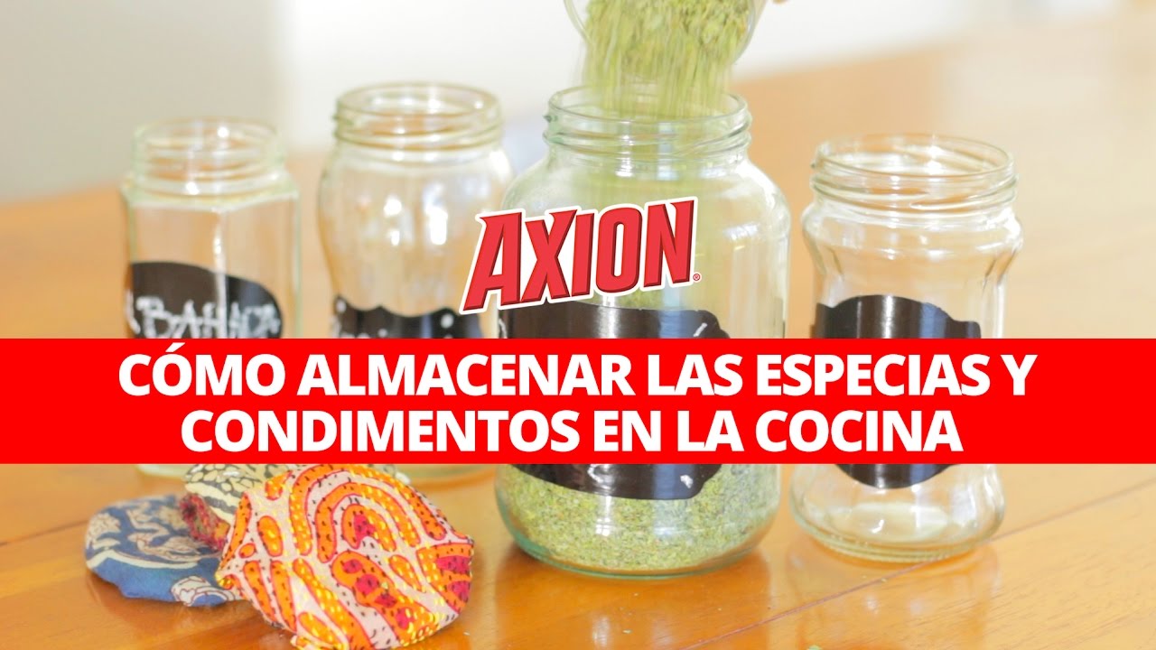 C&oacute;mo almacenar las especias y condimentos en la cocina | Cocina en Axion