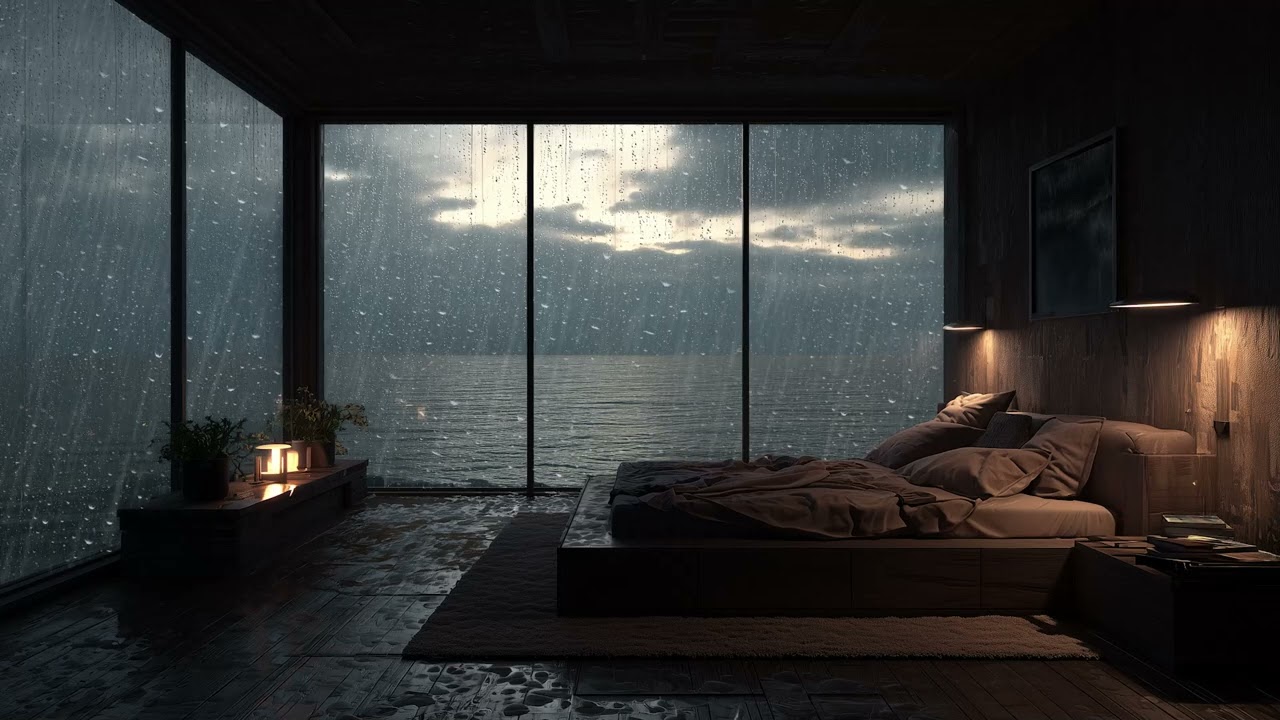 3 Hours Ocean Waves & Soothing Piano 🌊 Deep Relaxation