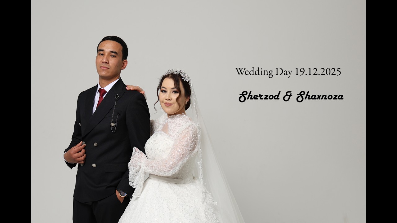 Sherzod & Shaxnoza Nikoh to'yi res. AMORE AVENUE