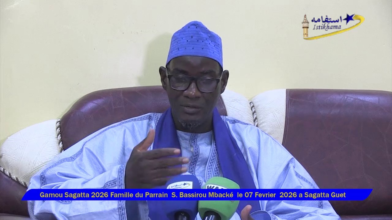 Gamou Sagatta - Famille du Parrain S. Bassirou Mbacké Le 07 Fevrier  2026 a Sagatta Guet