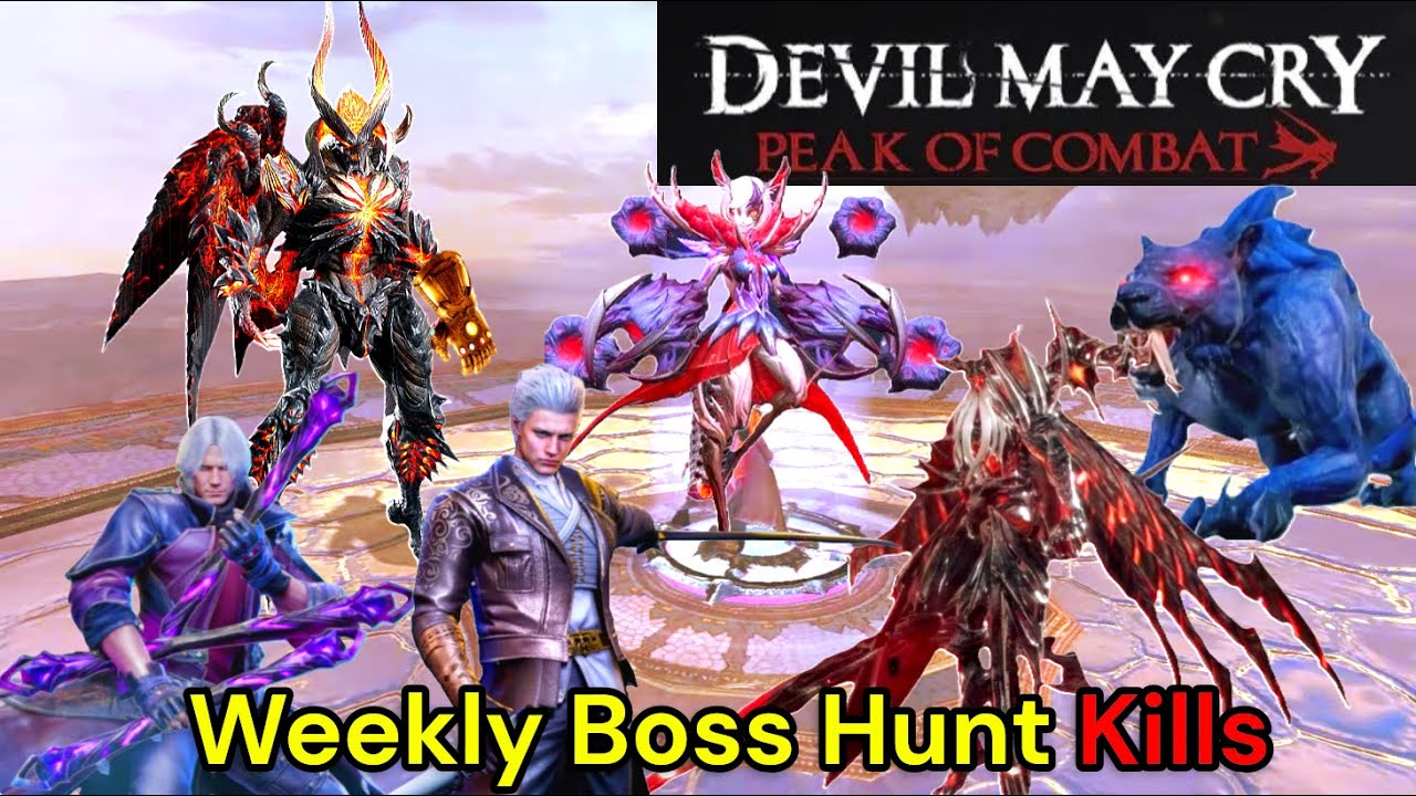 Weekly Boss hunt Kills 💀