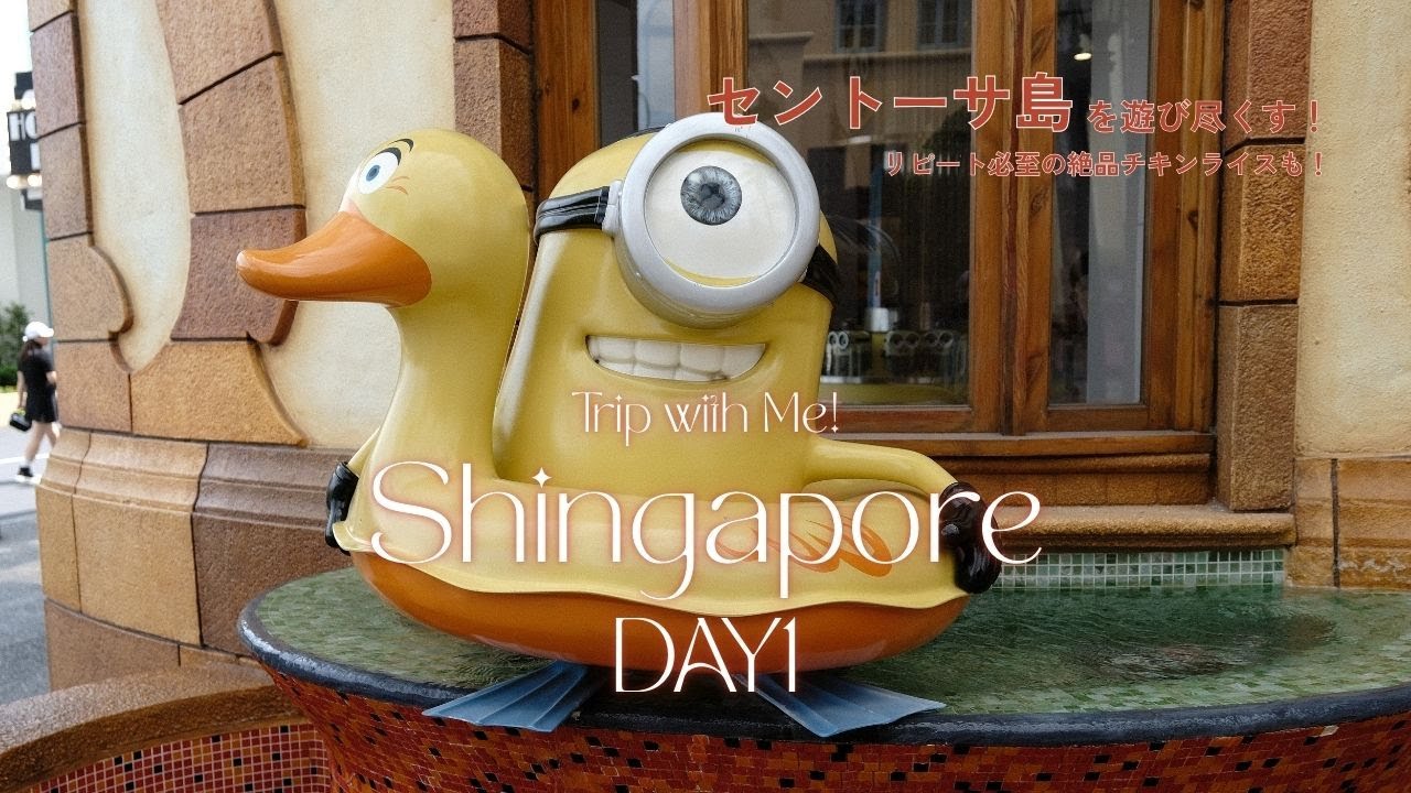 #7【シンガポール🇸🇬】セントーサ島アクティビティ・USS・ラオパサ・チキンライス