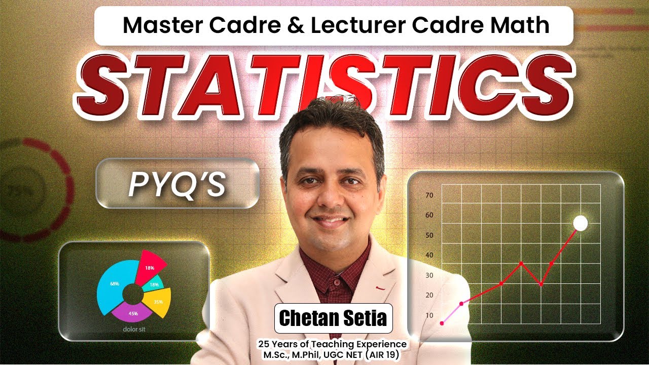 Statistics || All PYQ's || Master Cadre & Lecturer Cadre || Math & Science