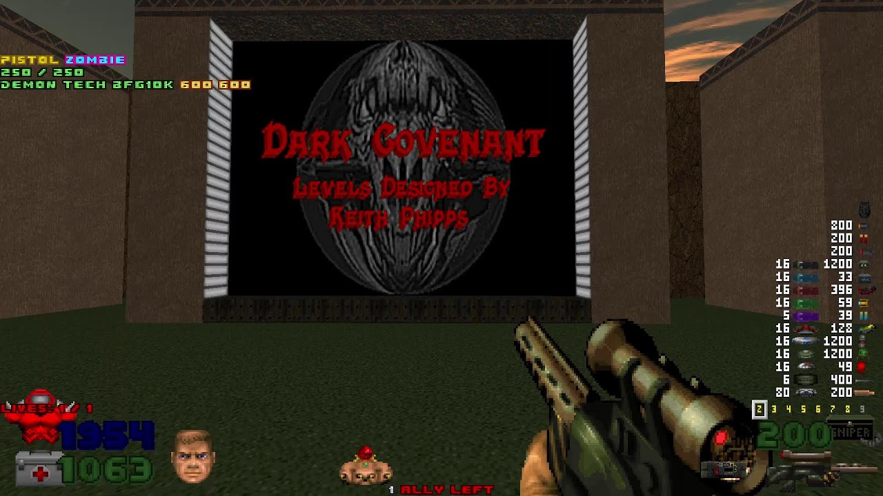 #DOOM2 #КАЛpendium+LSD2.6.0TEST371 1 LIFE CHALLENGE