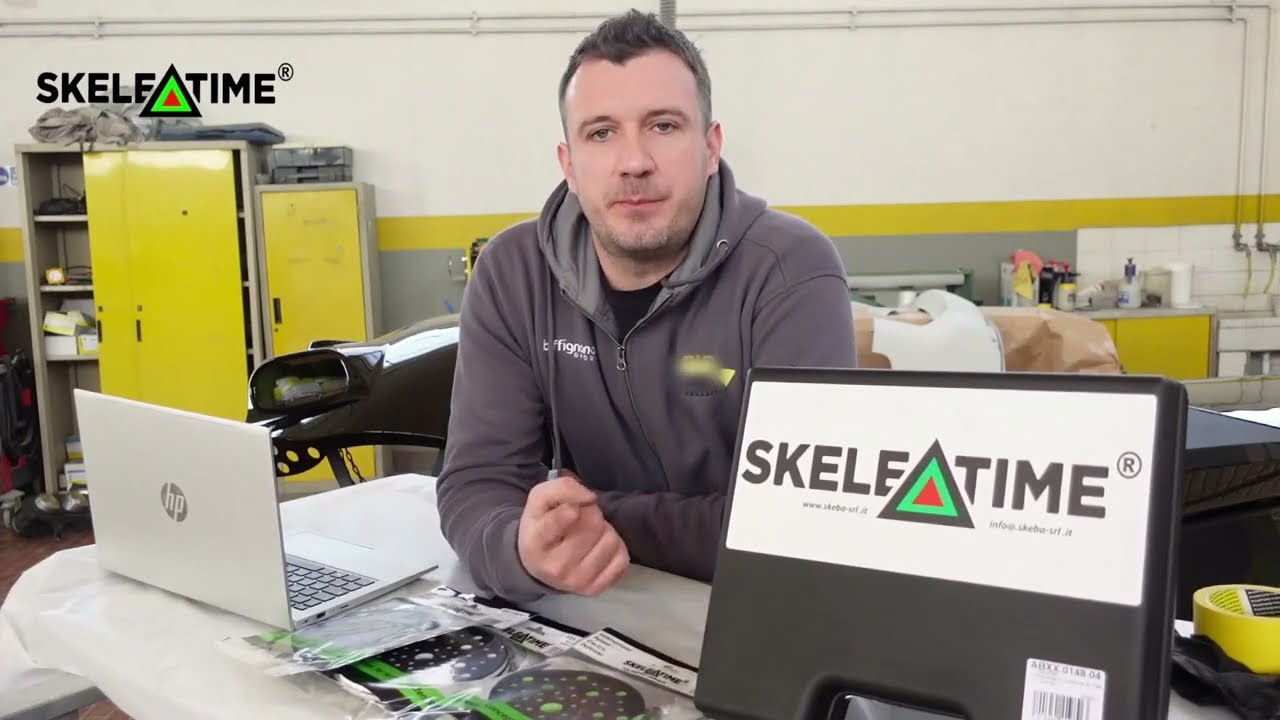 CARROZZIERE SKELETIME ciclo di preparazione prima della verniciatura