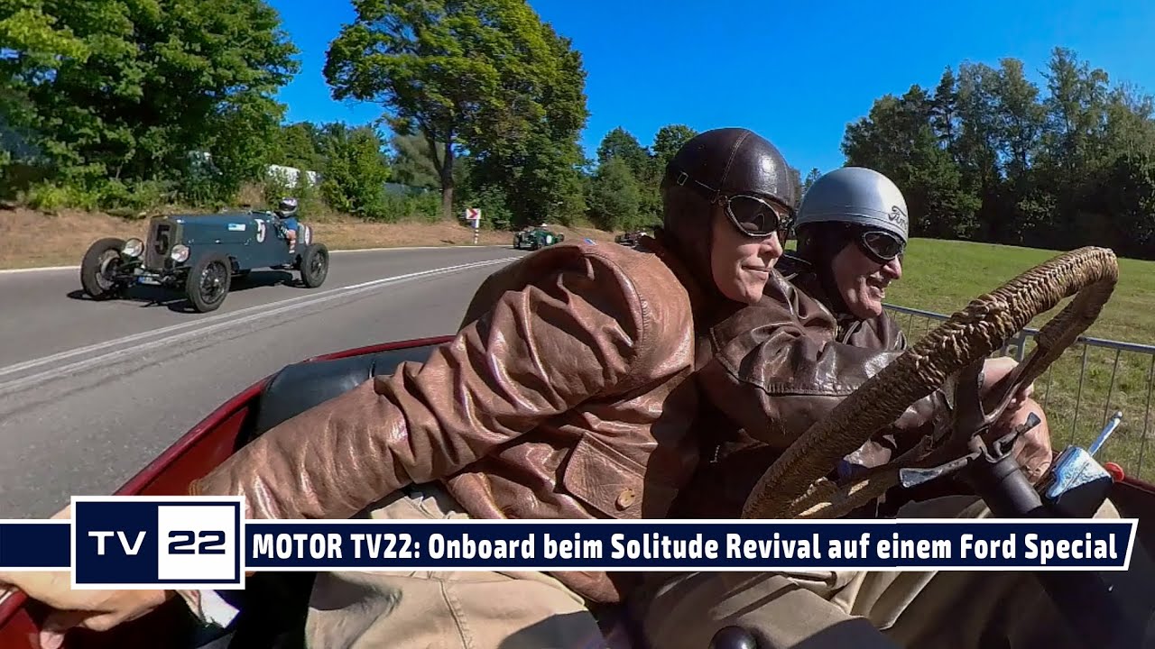 MOTOR TV22: Onboard beim Solitude Revival auf dem Ford Special 1928 von Kurt & Katharina  Guffanti
