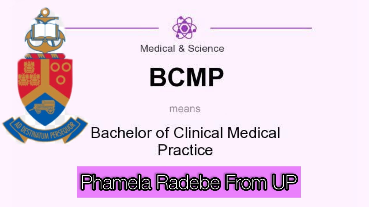 Let’s talk about my career || BCMP || University of Pretoria