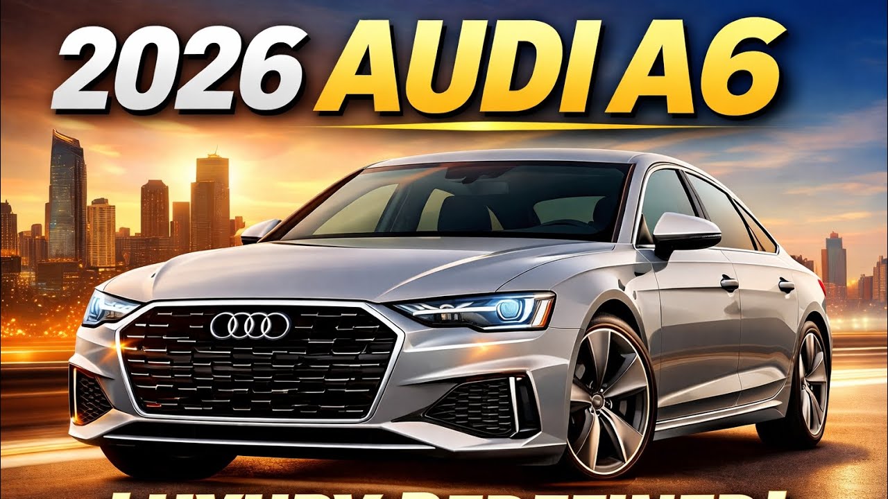 2026 Audi A6 – Next Level Luxury & Smart Performance#trend#veido 