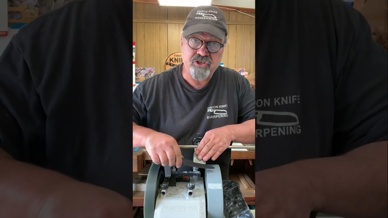 Can iSharpen A Ceramic Knife on a Tormek T8? #knifesharpening #tormek #ceramicknife