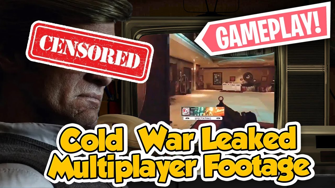 Blacks Ops Cold War LEAKED Multiplayer FOOTAGE | Cold War Leaks and News!