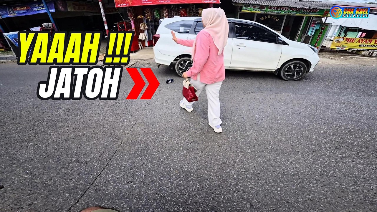 AUTO PUTAR BALIK KALAU SENDAL ANAK JATOH ‼️