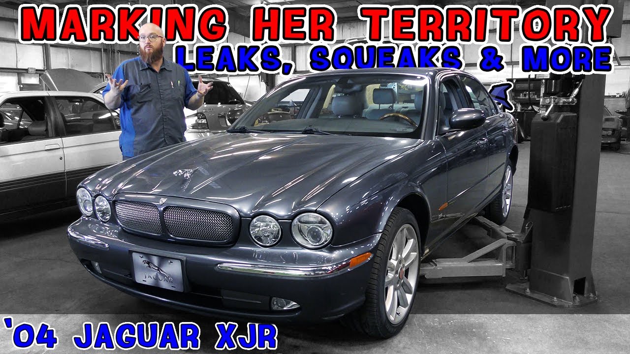 The real cost of owning an older Jag! '04 Jaguar XJR in the CAR WIZARD's shop need some addressing