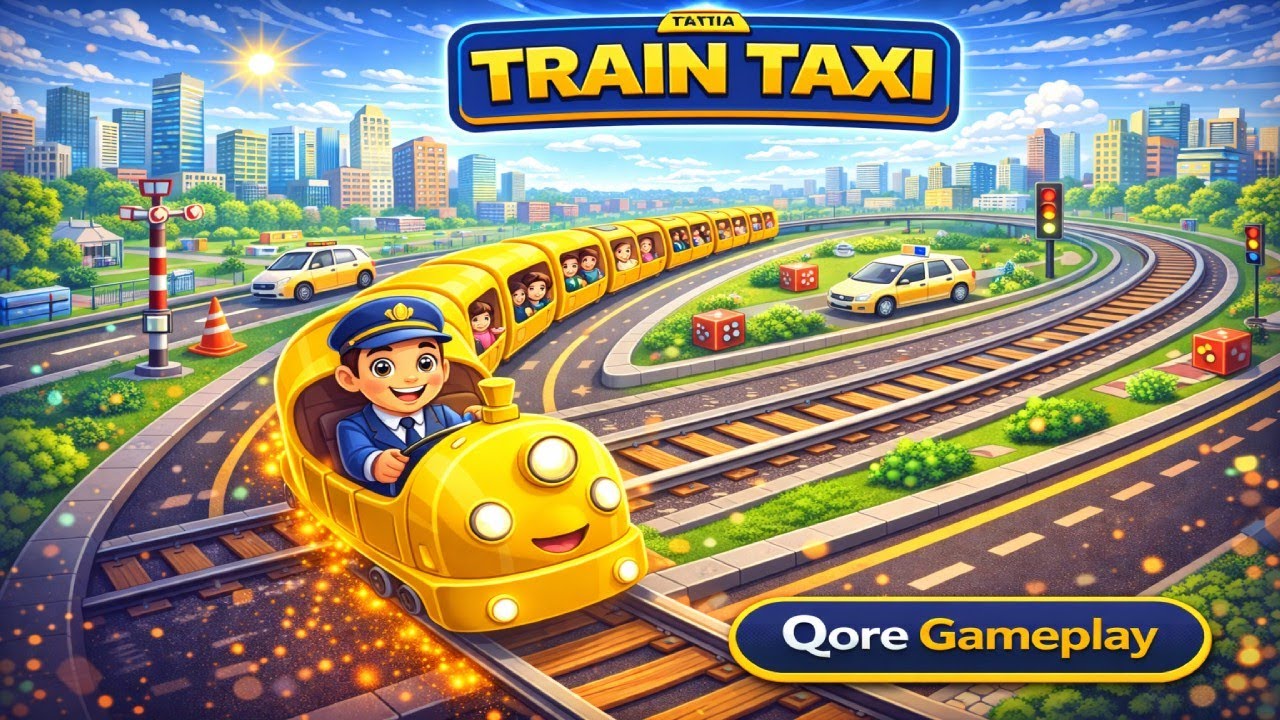 Train Taxi | Addictive Rail Puzzle, Line Expansion & Relaxing Gameplay (Android/iOS)