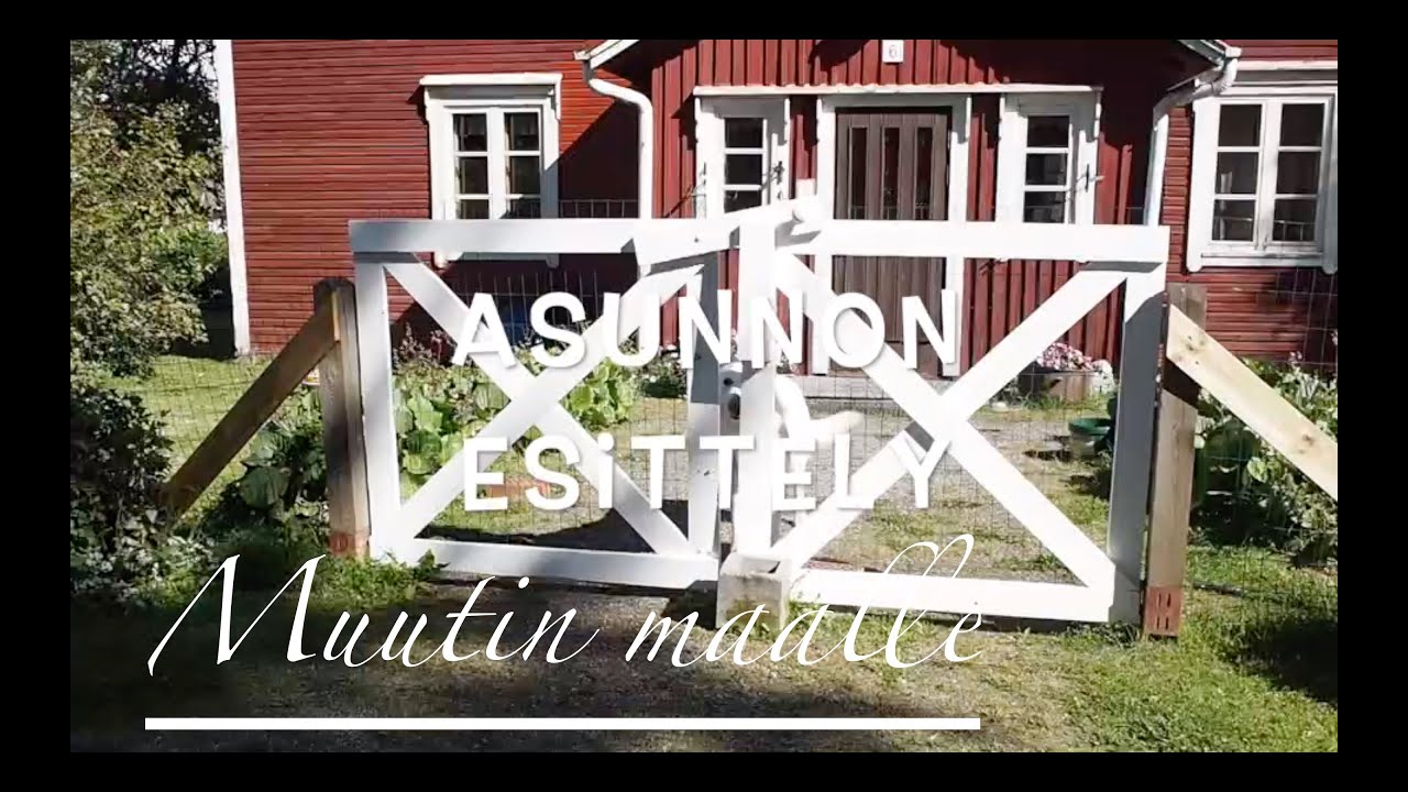 ASUNNON ESITTELY // MUUTIN MAALLE!