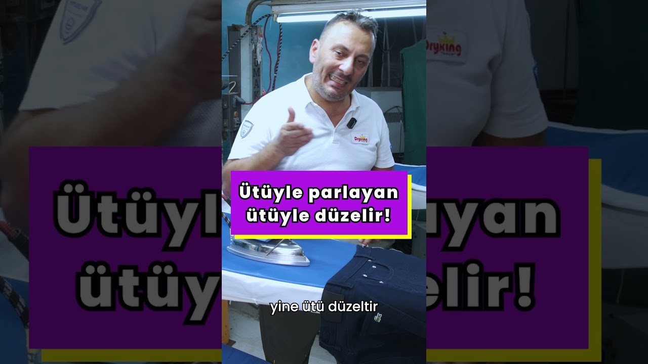 &Uuml;T&Uuml; YAPARKEN KUMAŞ PARLAMASI NEDEN OLUR? NASIL GE&Ccedil;ER?  DRYKING KURU TEMİZLEME ANLATIYOR&hellip;