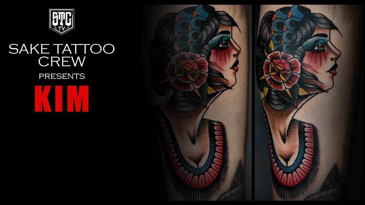 SakeTattooCrew presents: “Tattoo Timelapse With Kim