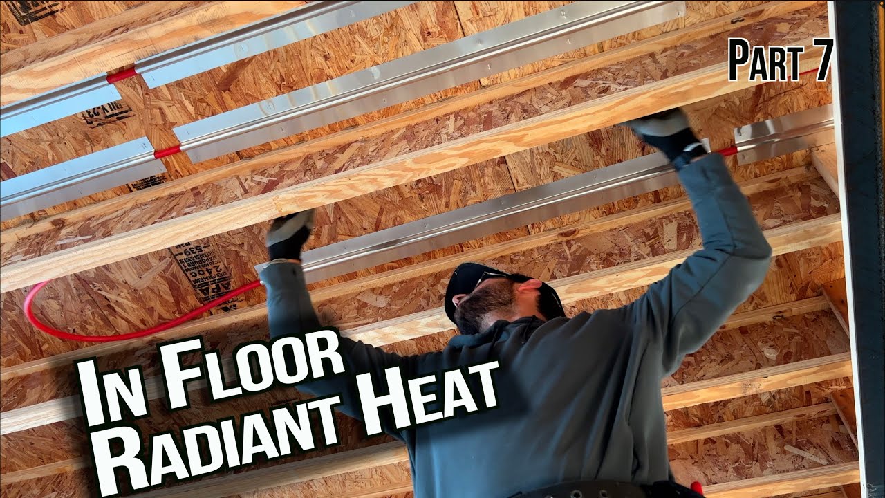 How We Installed In-Floor Radiant Heating | Dream House Build PT 7