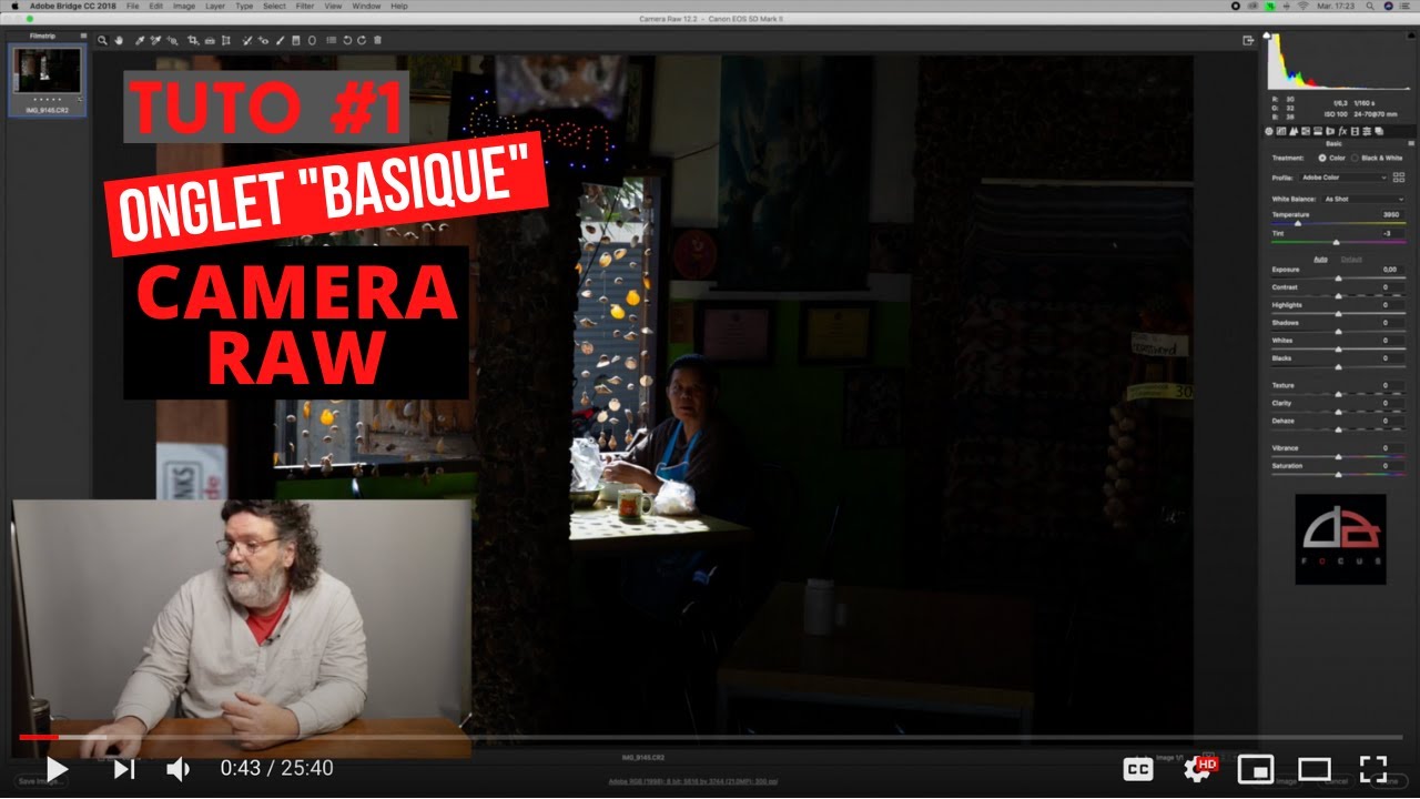 TUTO CAMERA RAW 1 (l'onglet 