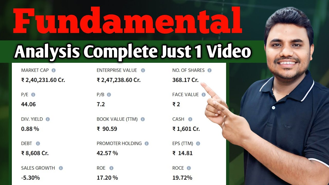 📊 Fundamental Analysis Of Stocks | 📈 Stock Analysis For Beginners in Hindi | 💹 Stock Market