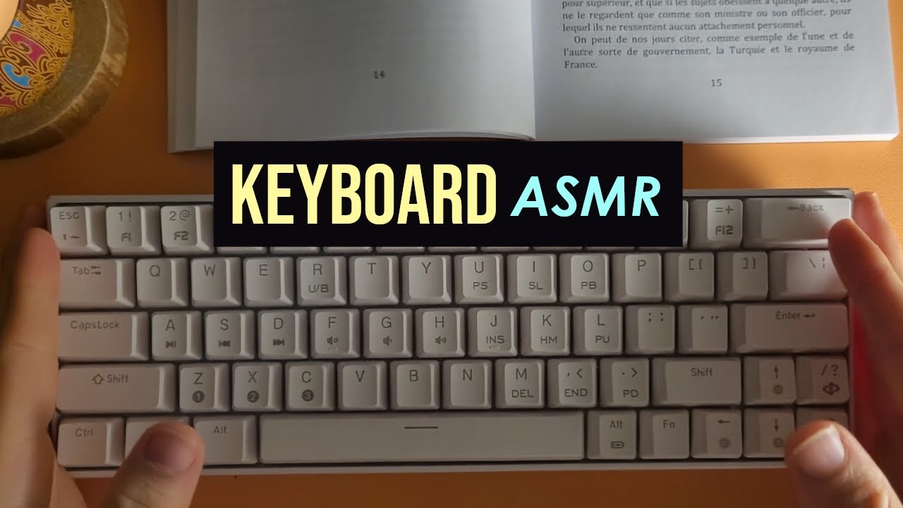 ASMR Bruit de Clavier Intense (No Talking)